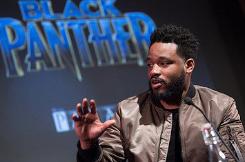 Ryan Coogler attends the 'Black Panther' BFI preview screening.