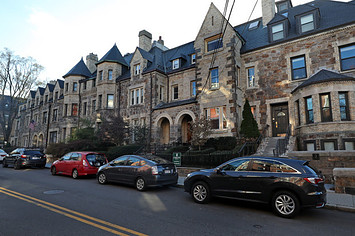 Beaconsfield Terrace town houses in Brookline, MA