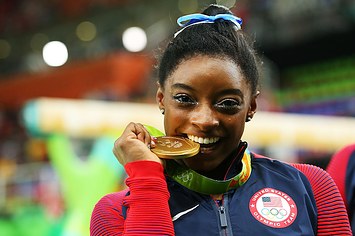 Simone Biles at the Rio Olympics