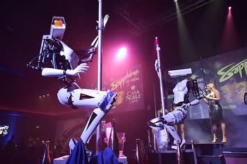This is a picture of robot strippers.