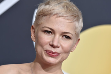 Michelle Williams at the 75th Annual Golden Globe Awards