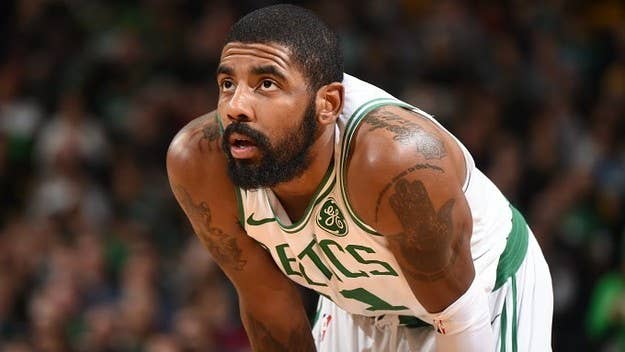 No, Kyrie Irving is still not going to say the Earth is round.