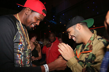 Kevin Durant and Drake