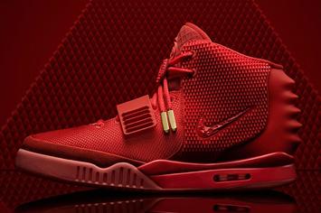 Kanye West Red October Nike Air Yeezy 2