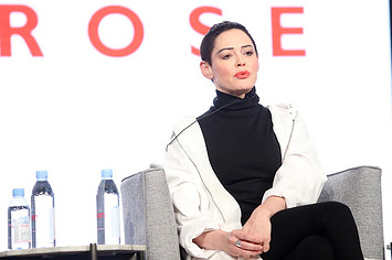 This is a photo of Rose McGowan.