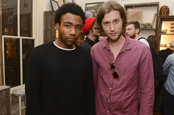 Donald Glover and composer Ludwig Goransson