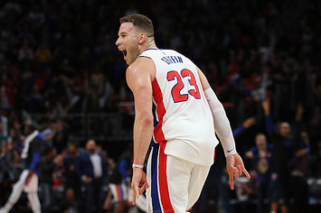 Blake Griffin #23 of the Detroit Pistons