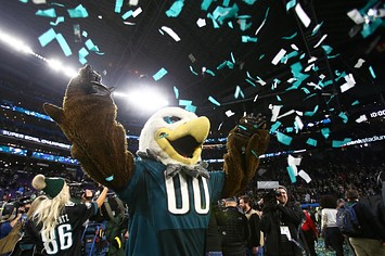 Philadelphia Eagle Mascot Super Bowl LII 2018