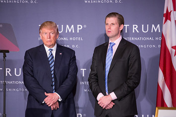 Donald Trump and Eric Trump