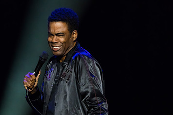 Chris Rock performs live on stage during The Total Blackout tour at Oslo Spektrum