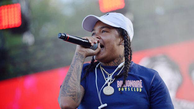 Young M.A talks about life on the road, the struggle to give up meat, and her comeup while making a meal with her 'G-Mac.' 
