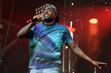 Wale performs at the 2017 Firefly Music Festival.
