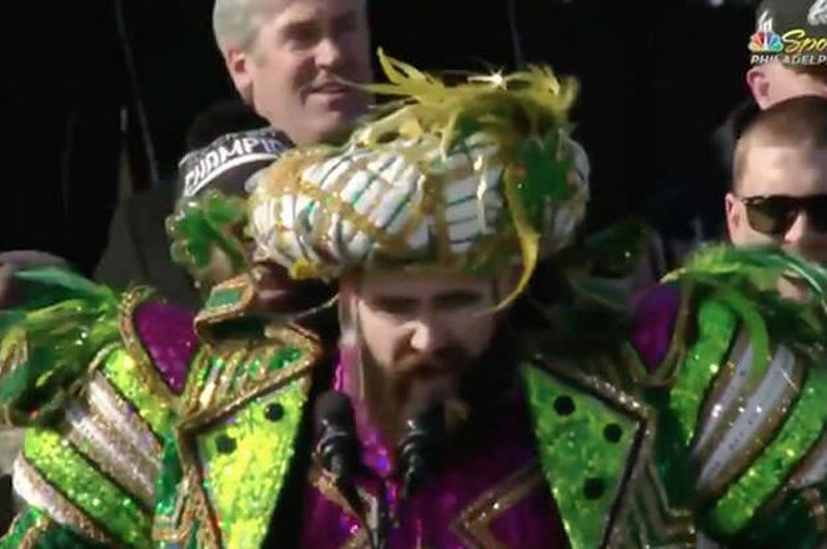 JASON KELCE FULL UNEDITED SPEECH - PHILADELPHIA EAGLES SUPER BOWL