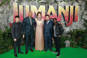 Cast attends the UK premiere of 'Jumanji: Welcome To The Jungle'