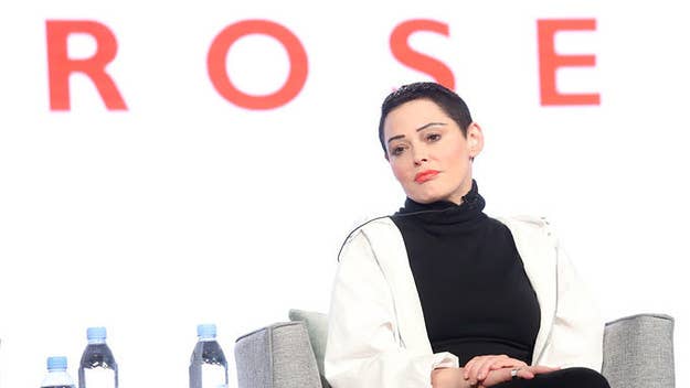 Rose McGowan canceled all appearances after a heated spat at a Barnes and Noble.