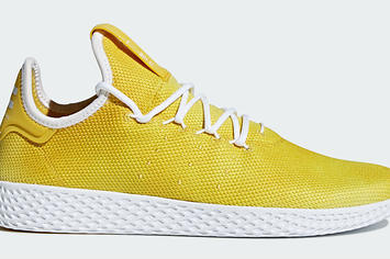 Pharrell x Adidas Tennis Hu Holi Bright Yellow Release Date DA9617 Profile