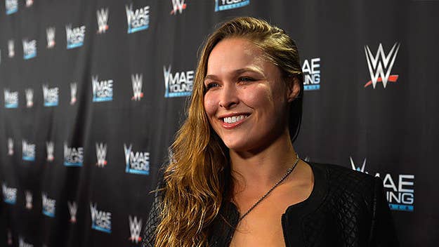 The former UFC champion says she'd prefer not to talk about it.
