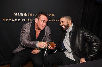 Drake at Virginia Black pre launch in 2016.