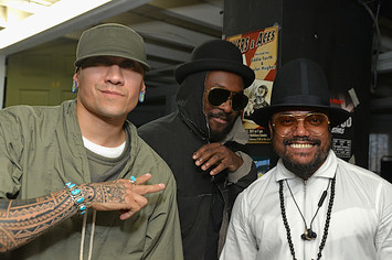 The Black Eyed Peas at an in store signing of 'Masters of the Sun.'