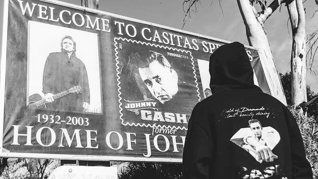 Diamond Supply Co. presents the 'Cash Collection' with Johnny Cash. 