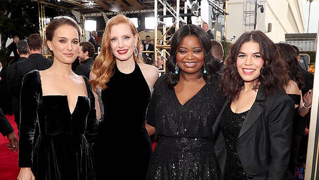 This year’s Golden Globes showed celebrities in solidarity for the #MeToo and #TimesUp movements.
