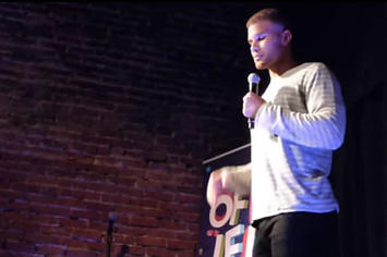 Blake Griffin performs stand up comedy in Montreal.