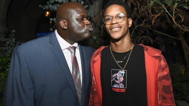 LeBron James shared some wise words of encouragement for Shaquille O'Neal's son Shareef.