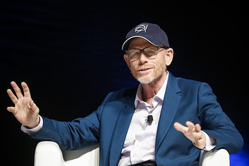 Ron Howard speaking at the Cannes Lions Festival 2017
