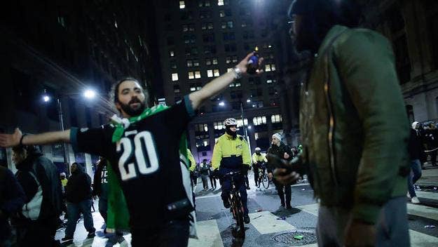 If Sunday night was any indication, it might just end up being the biggest and wildest championship parade in American sports history after the Eagles won their first Super Bowl. Pray for Philadelphia and the safety of its remaining street poles.