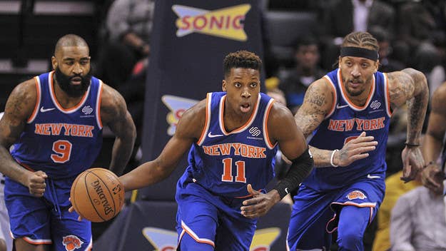 He hasn't shown Donovan Mitchell or Dennis Smith Jr. or Kyle Kuzma skills or athleticism. But Knicks rookie Frank Ntilikina is showing glimpses that his teammates are raving about. 