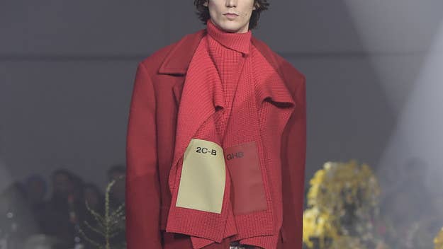 Raf Simons' Fall/Winter 2018 collection referenced the 1981 film 'Christiane F.'