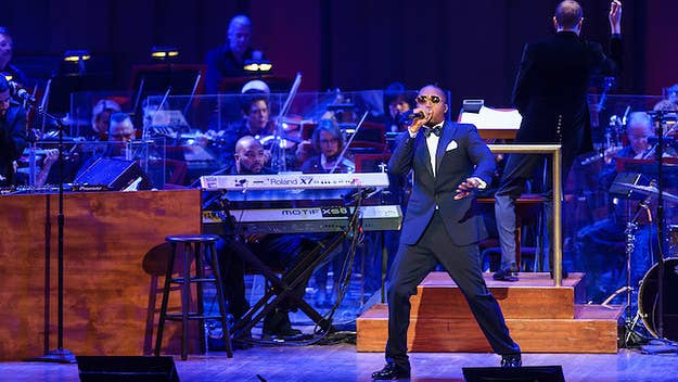 View Nas' entire live performance of 'Illmatic' with the National Symphony Orchestra.