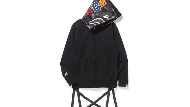 The Bape x Stampd collection is releasing this weekend.