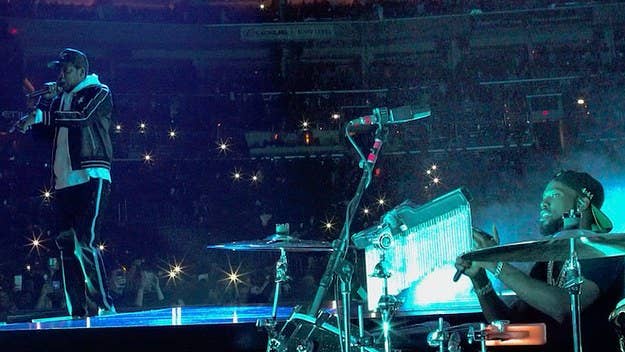 The musician and bandleader talks Hov, Kendrick, and why his touring days are finally coming to an end.