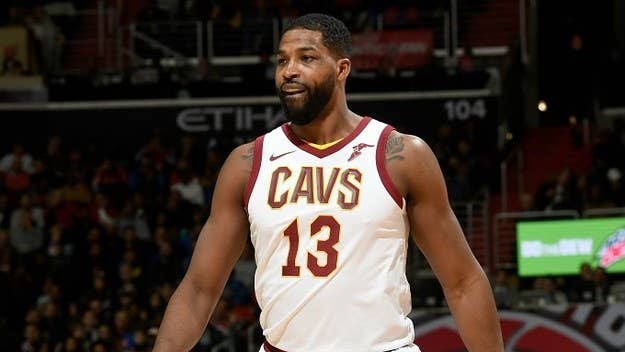 Tristan Thompson explains why he steers clear of looking at women in the stands during Cavaliers games.
