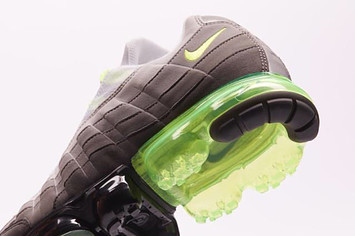 Nike VaporMax 95 Neon Release Date Heel