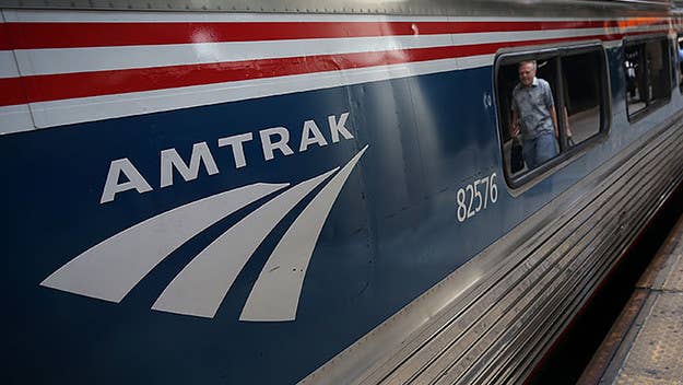 Amtrak has released a statement saying no passengers or crew members on the train were injured.