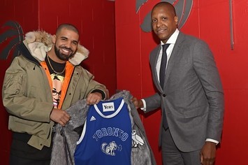 Drake and the Raptors.