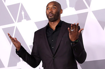 Kobe Bryant attends the 90th Annual Academy Awards Nominee Luncheon.