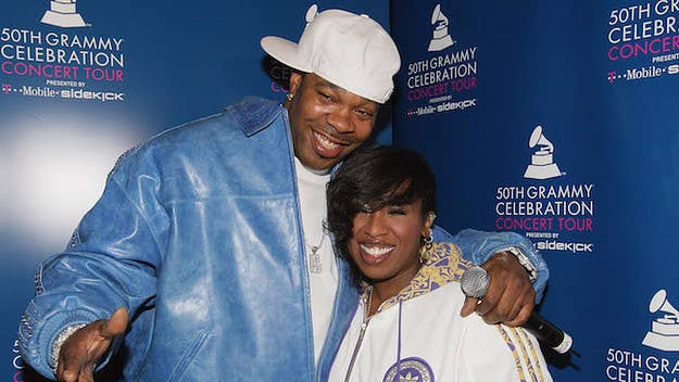 Missy Elliott and Busta Rhymes coach Morgan Freeman and Peter Dinklage in the art of rap.