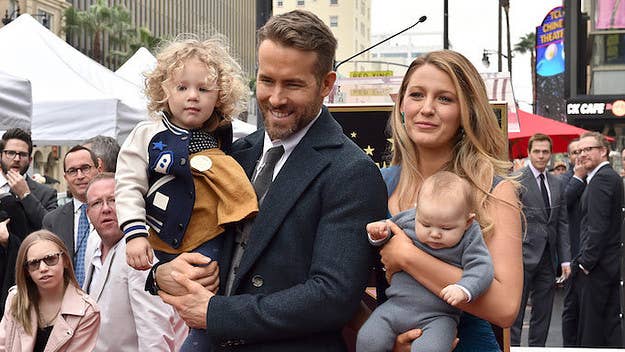 Ryan Reynolds isn't afraid to troll his one-year-old daughter.