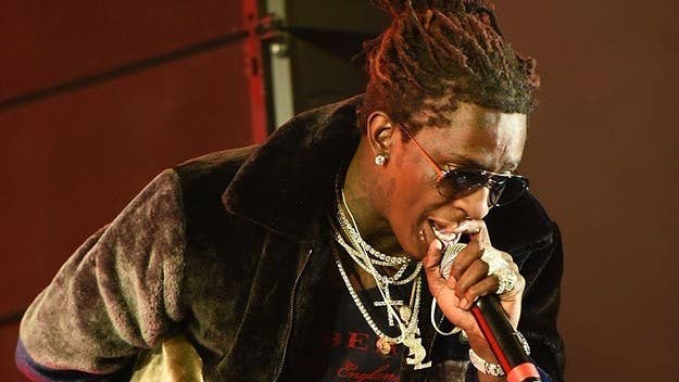 Thugger hopped on Instagram Live to sing Fun, James Blunt, and Dru Hill.