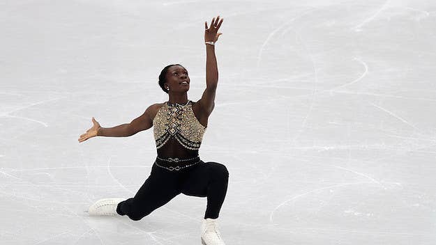 Maé-Bérénice Méité performed her Olympic skating routine to Beyoncé and the interenet went wild.