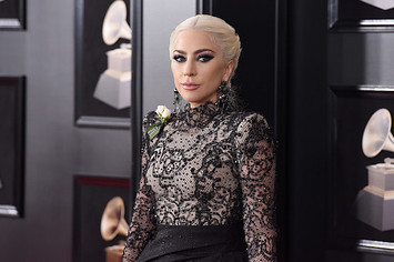 Lady Gaga attends the 60th Annual GRAMMY Awards/