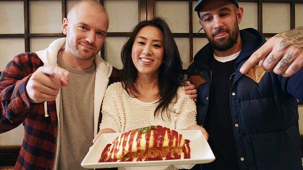 Sean Evans checks out NYC's best Japanese food with The Pizza Show's Frank Pinello. 