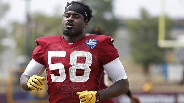 Junior Galette tried to outrun police after a fight back in April, and ended up getting tased after a brief chase.