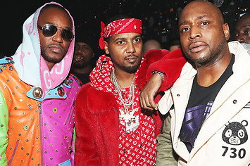 This is a photo of Dipset/Drake.