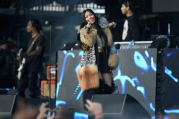 Nicki Minaj performs during the Meadows Music and Arts Festival