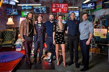 The cast of 'Justice League'