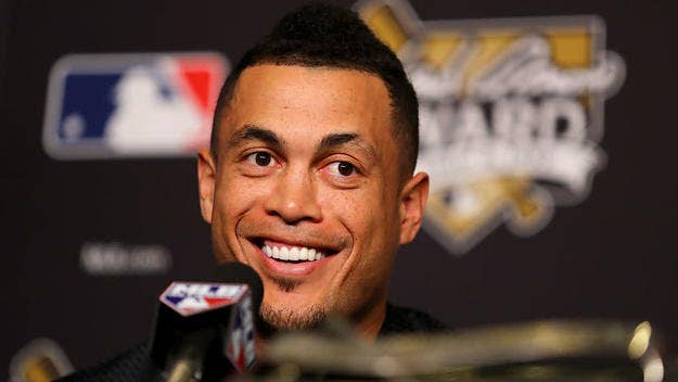 The Yankees add more offensive firepower by acquiring the bat of Giancarlo Stanton from the Marlins.